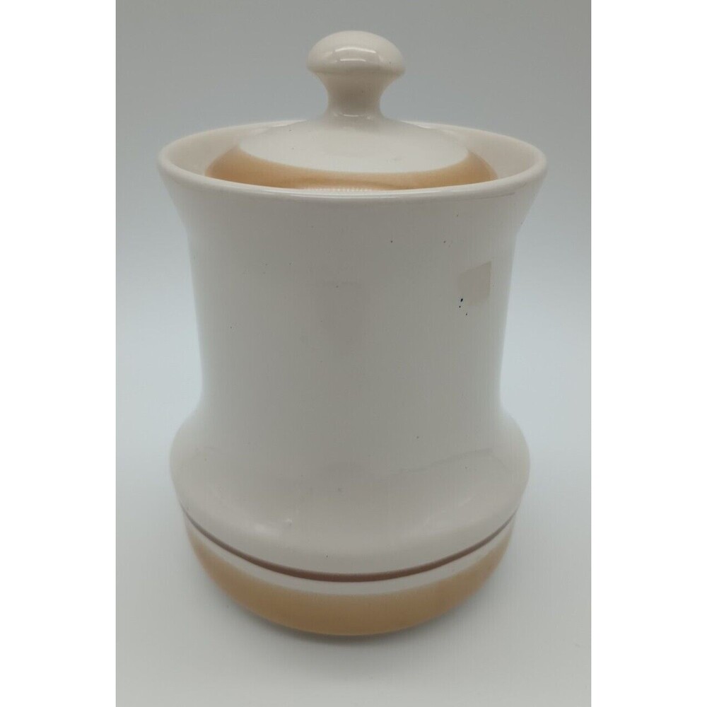 Water Colors Hearthside Stoneware Sugar Bowl with Lid Made in Japan